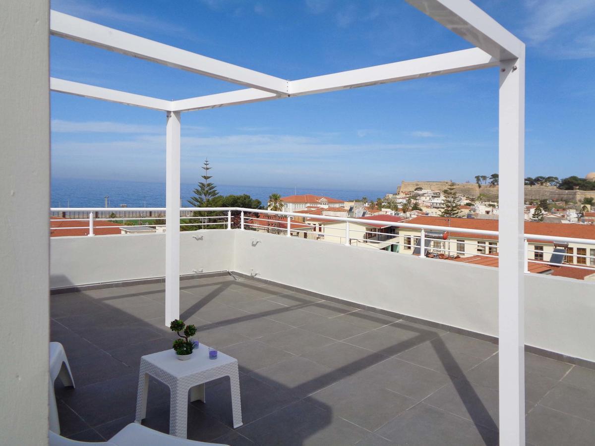 Castle & Sea View Apt Rethymnon Exterior foto
