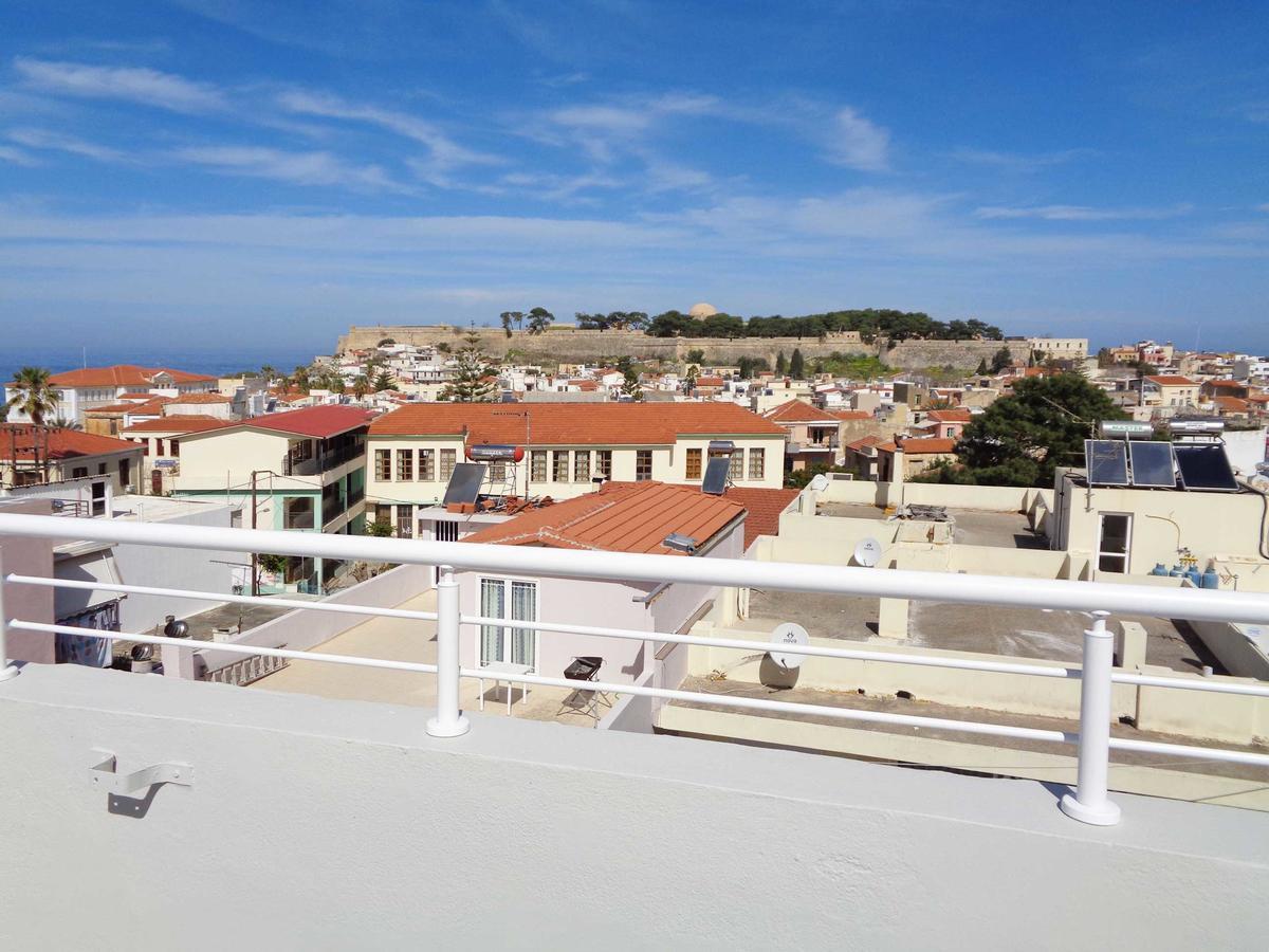 Castle & Sea View Apt Rethymnon Exterior foto